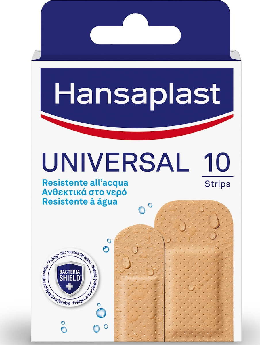 Hansaplast Universal Αυτοκόλλητα Επιθέματα 10τμχ