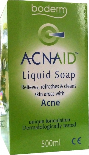 Boderm Acnaid Υγρό Καθαρισμού Προσώπου για Ακνεϊκές Επιδερμίδες 500ml