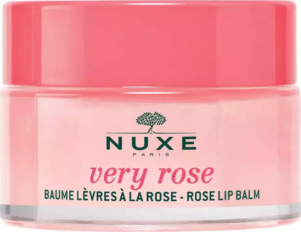 Nuxe Very Rose Lip Balm για Σκασμένα Χείλη με Τριαντάφυλλο 15gr