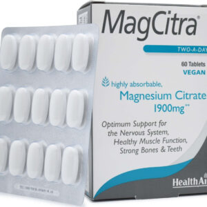 Health Aid MagCitra 1900mg 60 ταμπλέτες