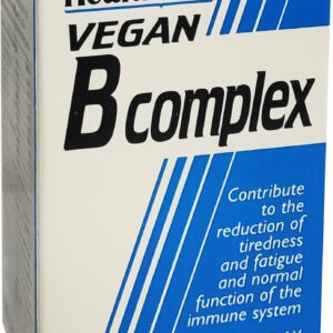 Health Aid Vegan B-Complex Βιταμίνη για Ενέργεια, Ενίσχυση του Ανοσοποιητικού & το Νευρικό Σύστημα 60 ταμπλέτες