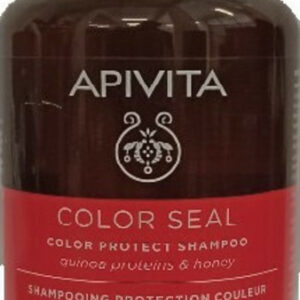 Apivita Color Seal Quinoa Proteins & Honey Σαμπουάν Ενυδάτωσης & Διατήρησης Χρώματος για Βαμμένα Μαλλιά 250ml