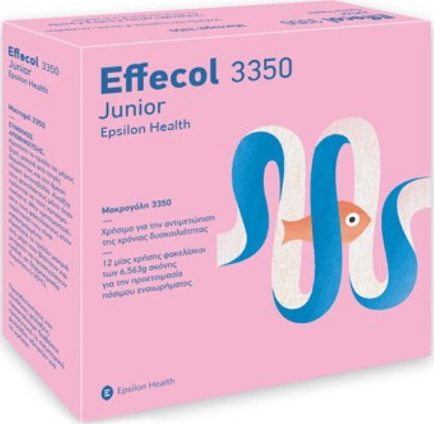 Epsilon Health Effecol 3350 Junior Ειδικό Συμπλήρωμα Διατροφής 24 φακελίσκοι