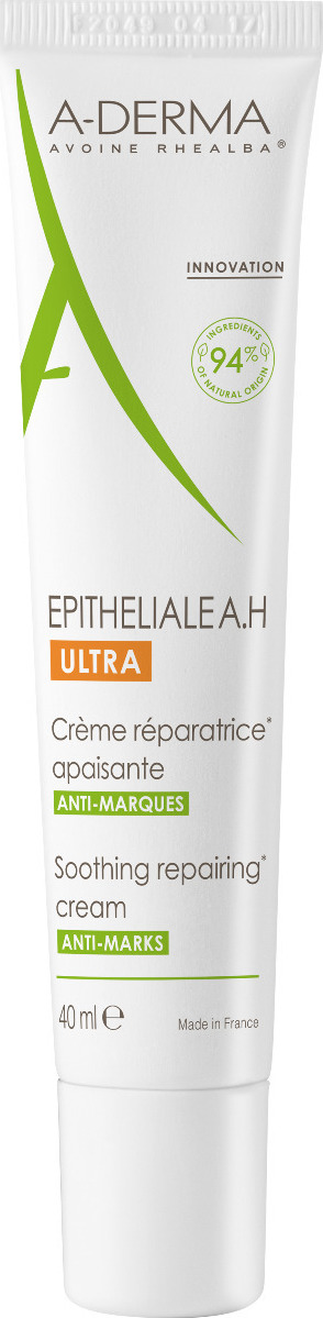 A-Derma Epitheliale A.H. Ultra Ενυδατική Κρέμα Ανάπλασης με Υαλουρονικό Οξύ για Όλες τις Επιδερμίδες 40ml