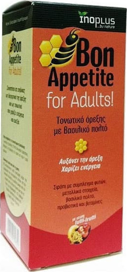 Ino Plus Bon Appetite Adults Βιταμίνη για Ενέργεια, Ενίσχυση του Ανοσοποιητικού & τα Μαλλιά 150ml - Image 3