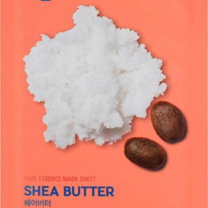 Holika Holika Pure Essence Sheet Shea Butter Sheet Μάσκα Προσώπου Νύχτας για Αναζωογόνηση 20ml