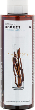 Korres Licorice & Urtica Σαμπουάν Όγκου & Λάμψης για Λιπαρά Μαλλιά 250ml