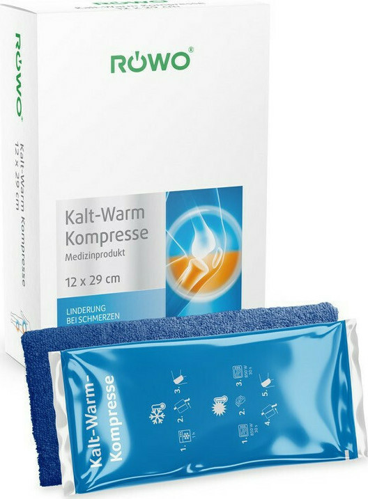 Rowo Επίθεμα Gel Κρυοθεραπείας/Θερμοθεραπείας για τη Μέση 29x12cm