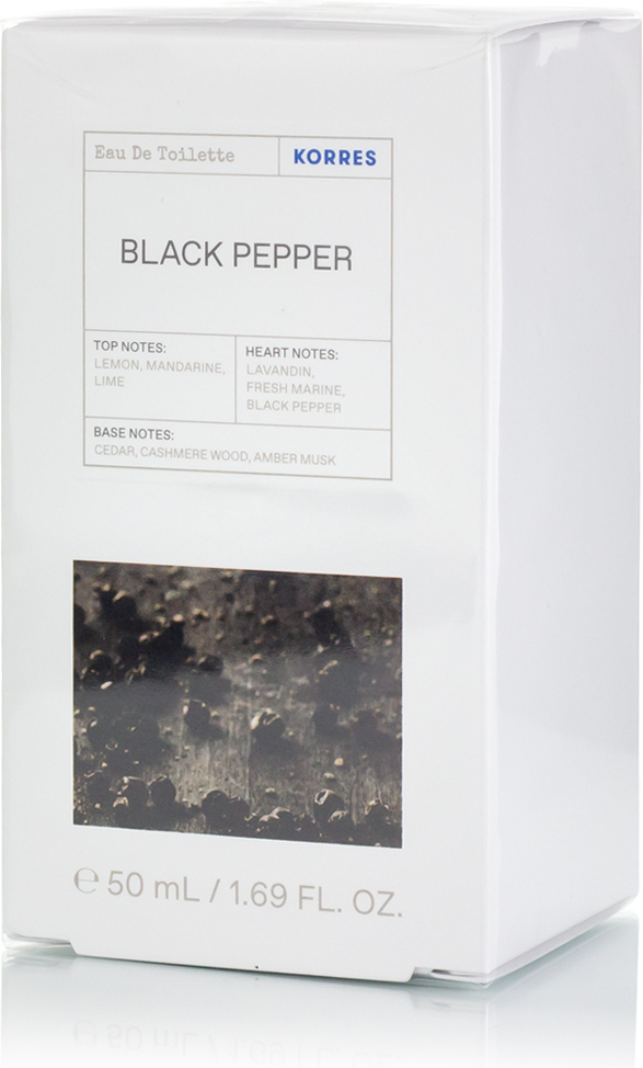 Korres Black Pepper Eau de Toilette 50ml - Image 3