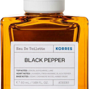 Korres Black Pepper Eau de Toilette 50ml