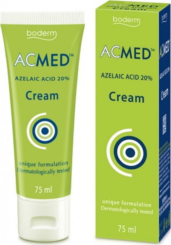 Boderm Acmed Azelaic Acid 20% 24ωρη Αναπλαστική Κρέμα Προσώπου κατά της Ακμής 75ml