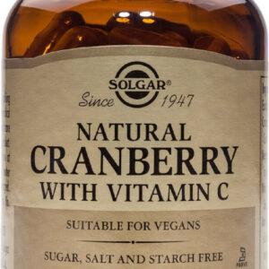 Solgar Natural Cranberry with Vitamin C 60 x 1 φυτικές κάψουλες