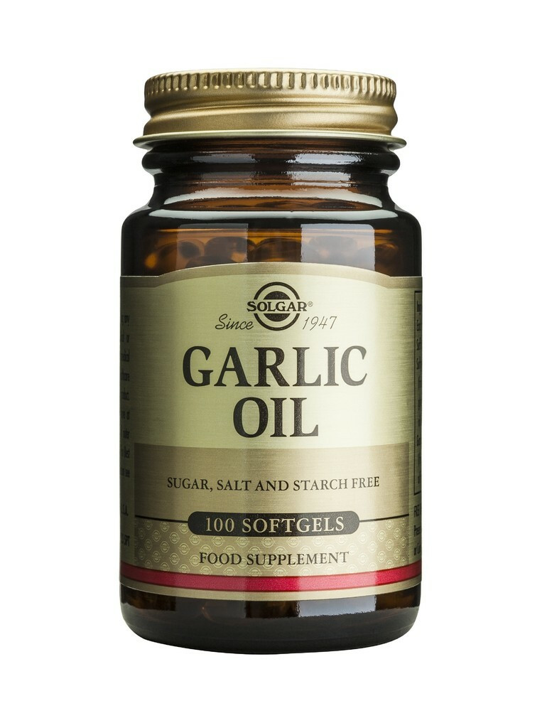 Solgar Garlic Oil 100 x 1 μαλακές κάψουλες