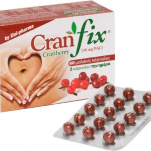 UNI-PHARMA Cranfix 60 x 1 μαλακές κάψουλες