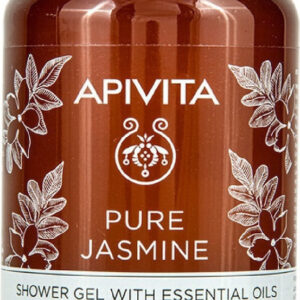 Apivita Pure Jasmine Αφρόλουτρο σε Gel με Aιθέρια Έλαια Γιασεμί 250ml