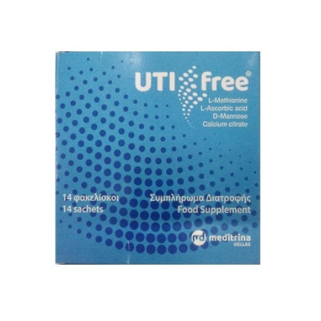 Meditrina UTI Free Ειδικό Συμπλήρωμα Διατροφής 14 φακελίσκοι