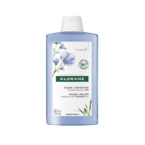 Klorane Linum Σαμπουάν Όγκου για Εύθραυστα Μαλλιά 400ml