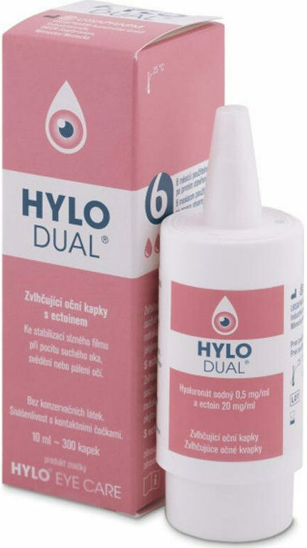 Ursapharm Hylo Dual Οφθαλμικές Σταγόνες για Ξηροφθαλμία 10ml
