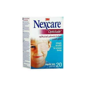 Nexcare Nexcare Opticlude Οφθαλμικά Επιθέματα Regular Size σε Μπεζ χρώμα 20τμχ