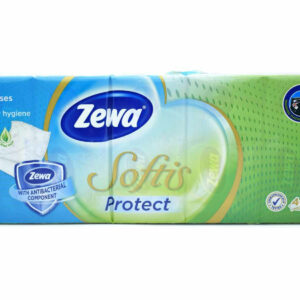 Zewa Softis Protect 10 Πακέτα Χαρτομάντηλα Τσέπης 4 Φύλλων