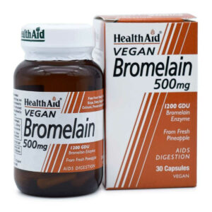 Health Aid Bromelain 500mg 30 φυτικές κάψουλες