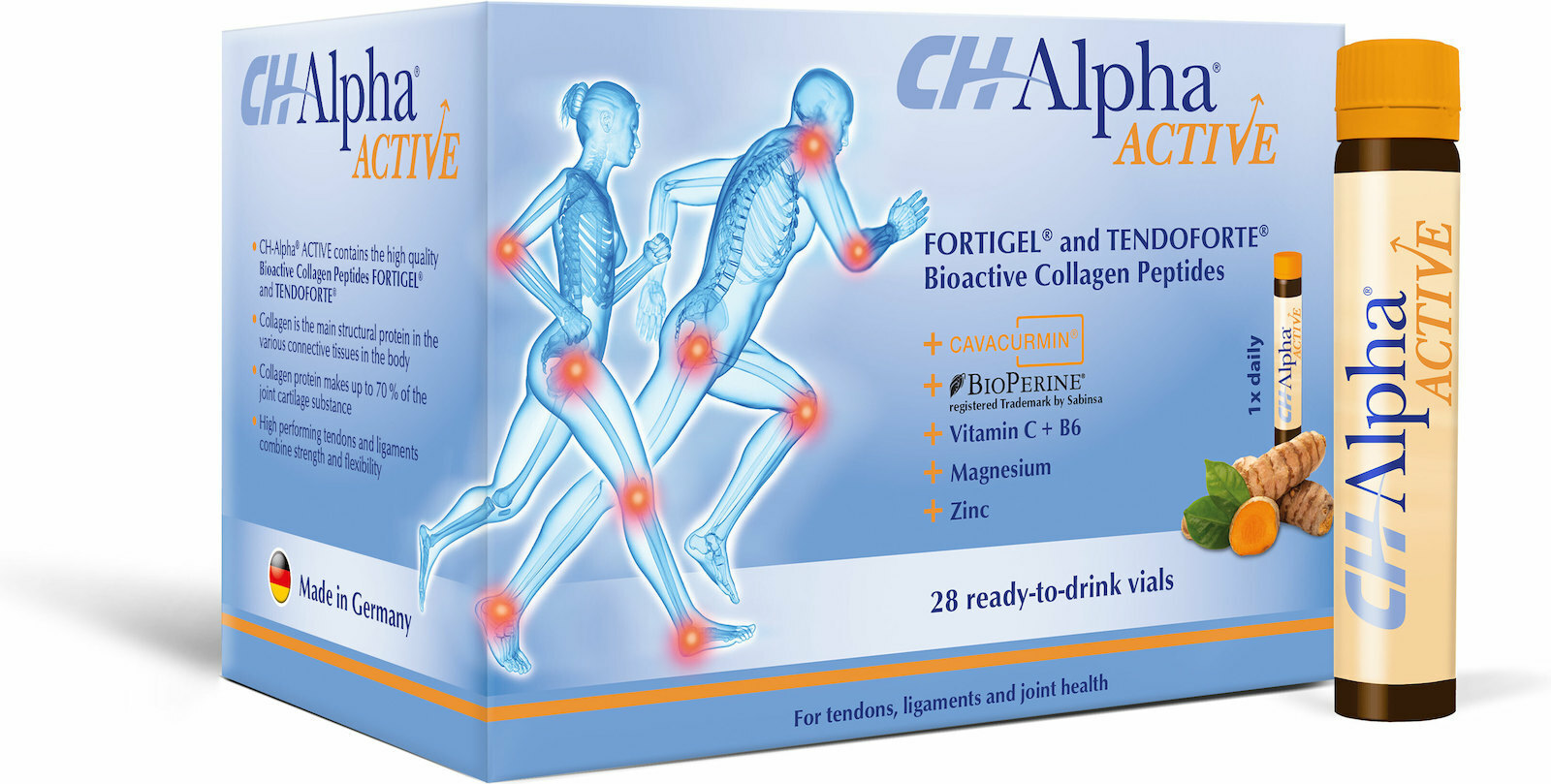 VivaPharm CH-Alpha Active με Βιταμίνη C 28 x 30ml