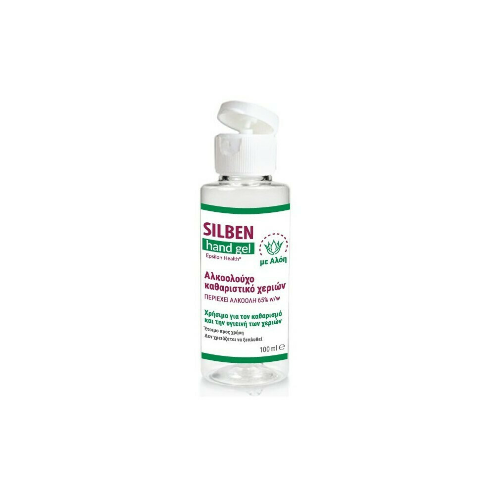 Epsilon Health Silben Αντισηπτικό Gel Χεριών 100ml Aloe Vera