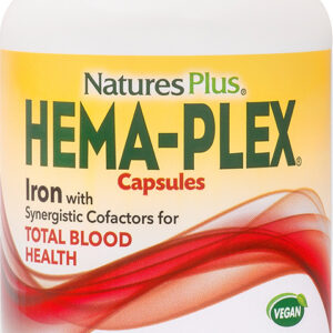 Nature's Plus Hema-Plex Iron with Synergistic Factors 60 κάψουλες