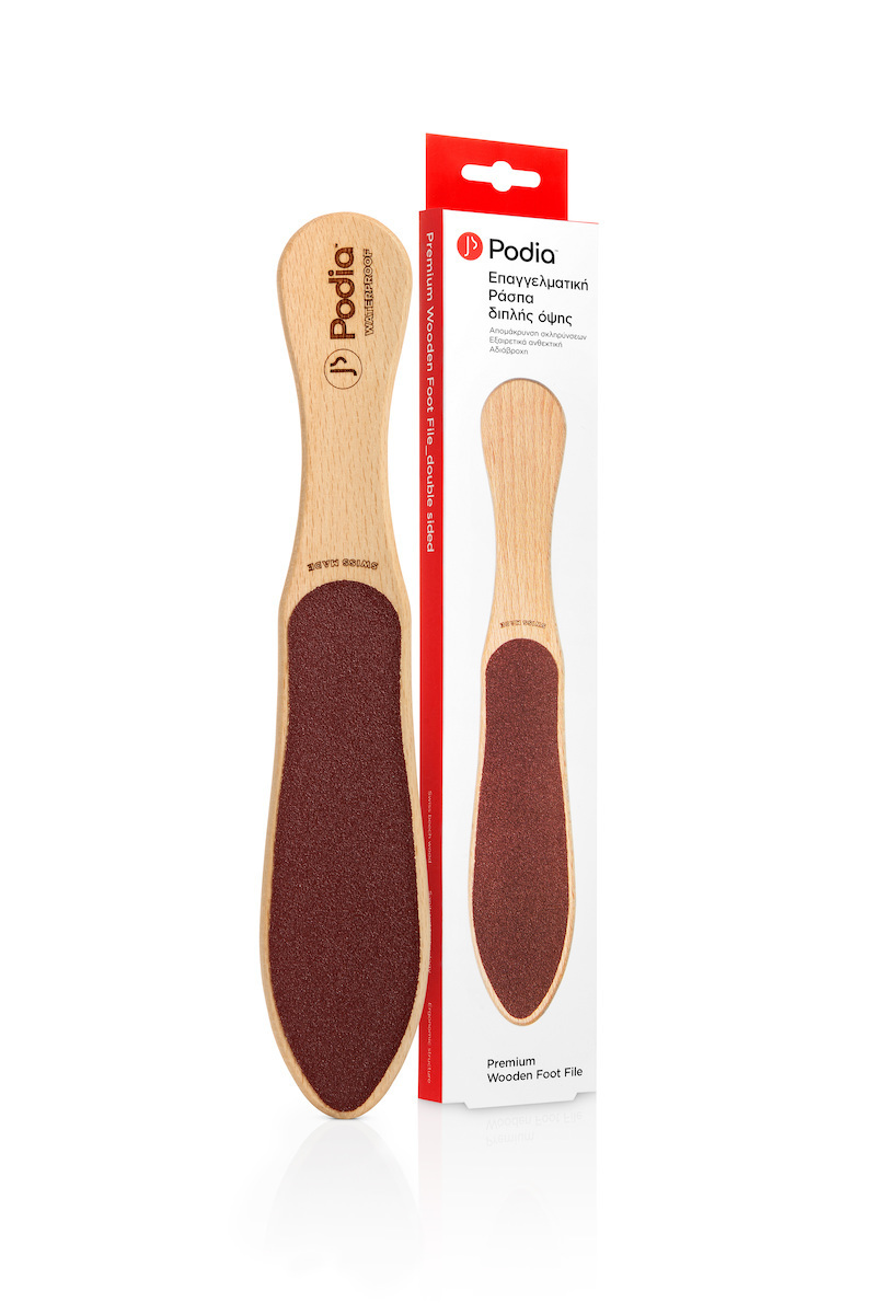 Podia Premium Wooden Foot File