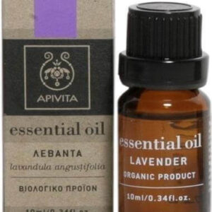 Apivita Lavender Essential Oil Βιολογικό Αιθέριο Έλαιο Λεβάντα 10ml