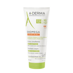 A-Derma Exomega Control Emollient Cream Anti-Scratching Ενυδατικό Body Serum για Ξηρές/Πολύ Ξηρές & Ευαίσθητες Επιδερμίδες 200ml