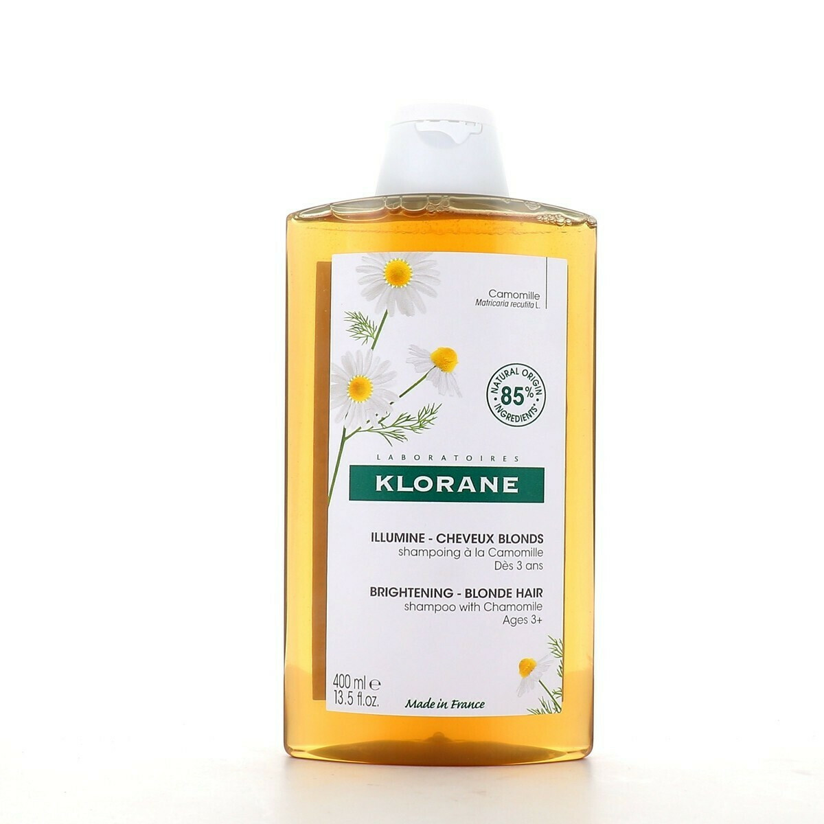 Klorane Camomille Blonde Σαμπουάν Διατήρησης Χρώματος για Βαμμένα Μαλλιά 400ml