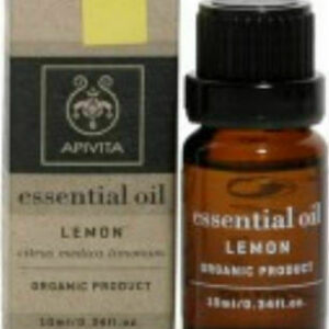 Apivita Essential Oil Lemon Stimulate Βιολογικό Αιθέριο Έλαιο Λεμόνι 10ml