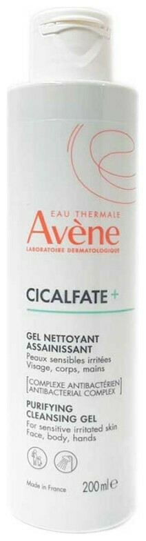 Eau Thermale Avène Cicalfate Purifying Gel Καθαρισμού Προσώπου 200ml