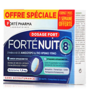 Forte Pharma Fortenuit 8h Συμπλήρωμα για τον Ύπνο 30 ταμπλέτες