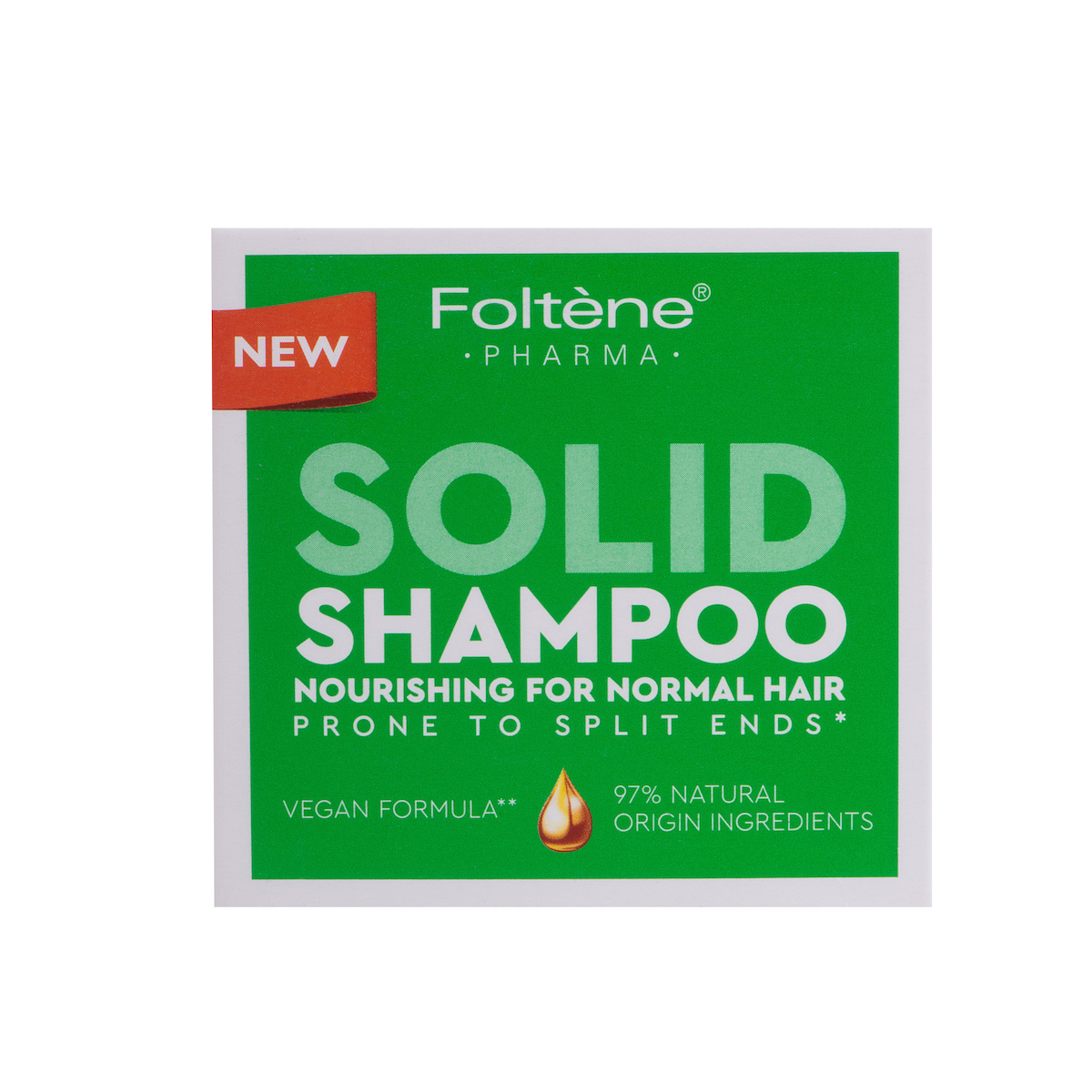 Foltene Nourishing Στέρεο Σαμπουάν Αναδόμησης/Θρέψης & Ενυδάτωσης για Κανονικά Μαλλιά 75gr