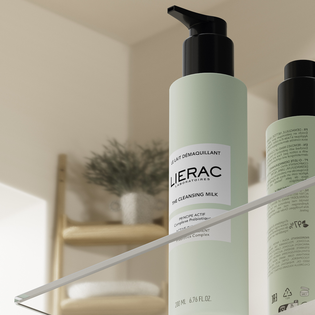 Lierac Le Lait Demaquillant Γαλάκτωμα Αφαίρεσης Μακιγιάζ Προσώπου 200ml - Image 2