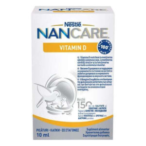 Nestle NanCare Vitamin D Βιταμίνη για Ενίσχυση του Ανοσοποιητικού & την Υγεία των Οστών 10ml