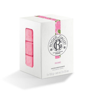 Roger & Gallet Rose Μπάρα Σαπουνιού Wellbeing Soaps 3x100gr 3x300gr