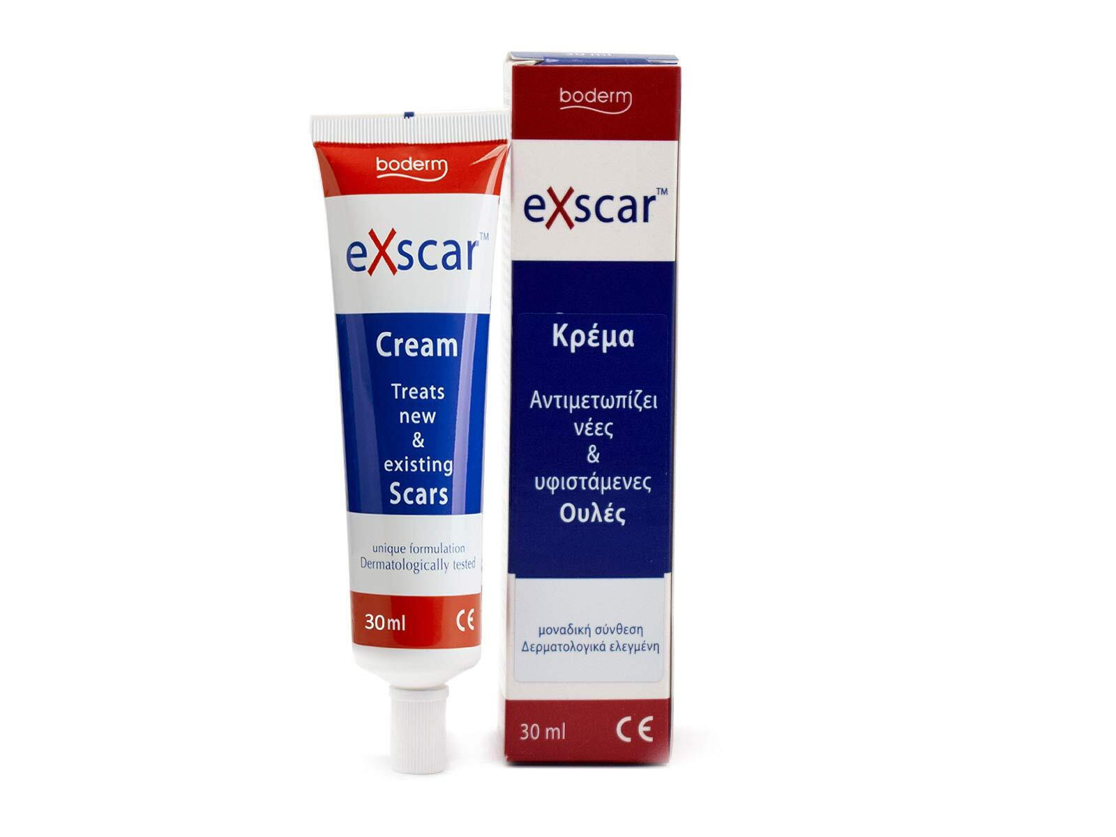 Boderm Exscar Κρέμα Προσώπου για Ανάπλαση & Ατέλειες με Υαλουρονικό Οξύ 30ml