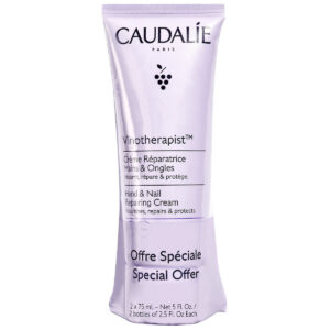 Caudalie Vinotherapist Ενυδατική Κρέμα Χεριών & Νυχιών για Σκασμένα Χέρια 2x75ml