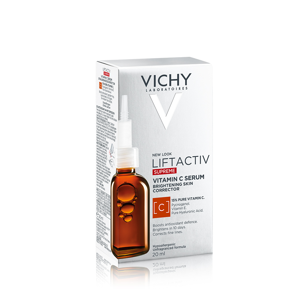 Vichy Liftactiv Supreme Αντιγηραντικό Serum Προσώπου με Βιταμίνη C & Βιταμίνη E για Αποτοξίνωση & Λάμψη 20ml - Image 2