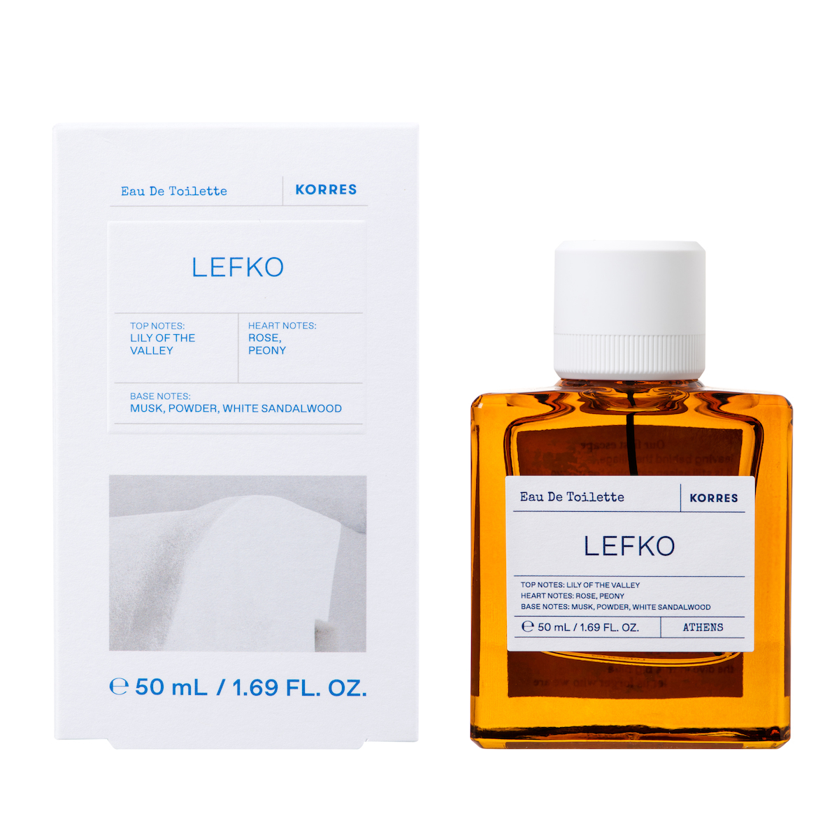 Korres Lefko Eau de Toilette 50ml - Image 2