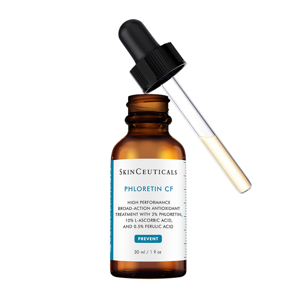 SkinCeuticals Phloretin CF Ενυδατικό & Αντιγηραντικό Serum Προσώπου με Βιταμίνη C & Υαλουρονικό Οξύ για Αποτοξίνωση & Λάμψη 30ml