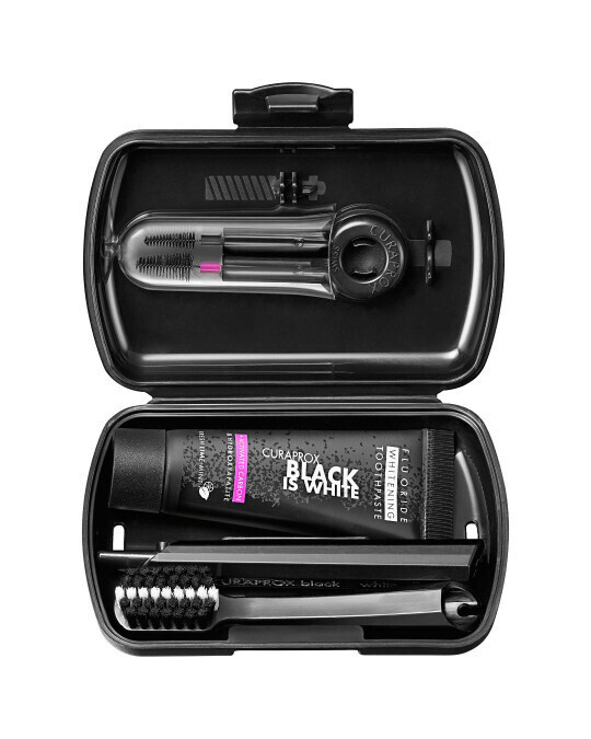 Curaprox Travel Set Οδοντόβουρτσα Μαύρο