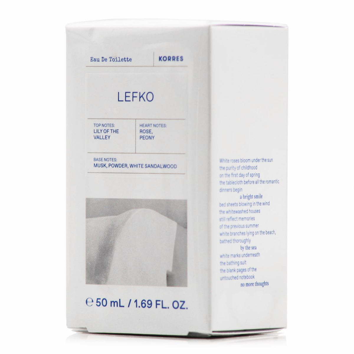 Korres Lefko Eau de Toilette 50ml - Image 3