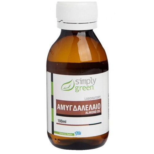 Simply Green Αμυγδαλέλαιο για Πρόσωπο, Μαλλιά και Σώμα 100ml