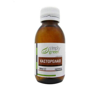 Simply Green Καστορέλαιο για Μασάζ 100ml