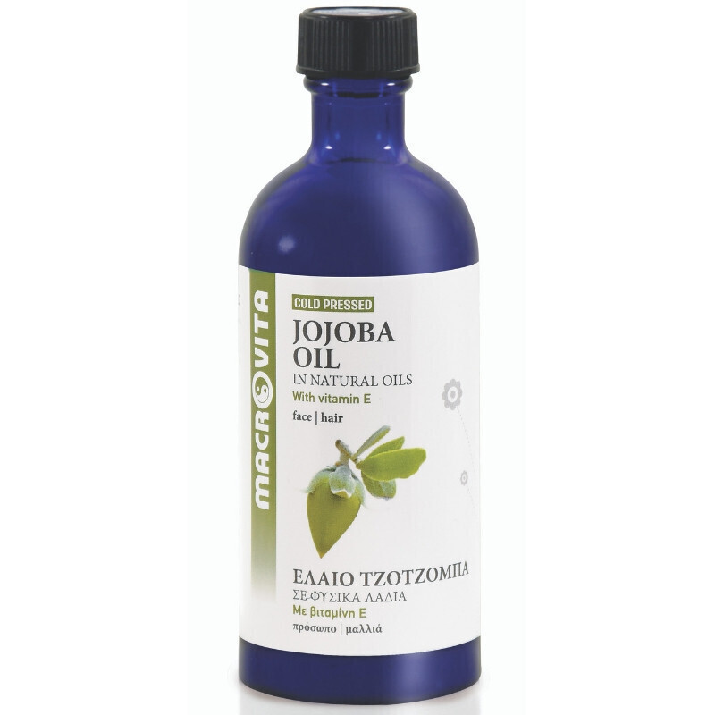 Macrovita Έλαιο Jojoba για Πρόσωπο, Μαλλιά και Σώμα 100ml