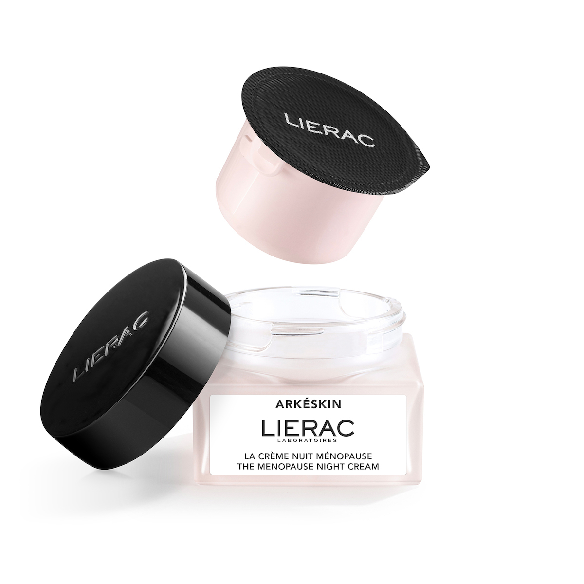 Lierac Arkeskin The Menopause Refill Αντιγηραντική Κρέμα Προσώπου Νυκτός με Υαλουρονικό Οξύ 50ml - Image 2